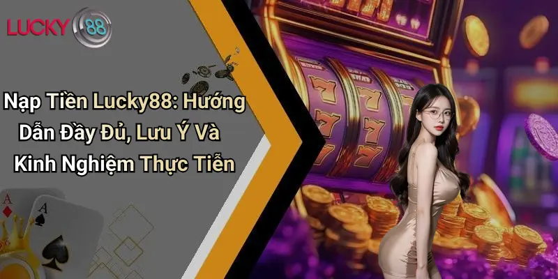 Nạp Tiền Lucky88: Hướng Dẫn Đầy Đủ, Lưu Ý Và Kinh Nghiệm Thực Tiễn